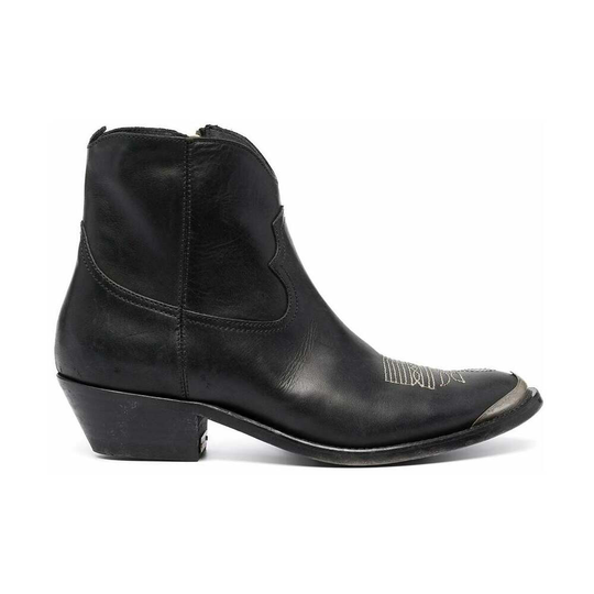 Golden Goose - Jodhpurs - Svart - Dam - Storlek: 37 Eu,38 1/2 Eu,39 Eu,40 Eu,38 Eu,37 1/2 EU