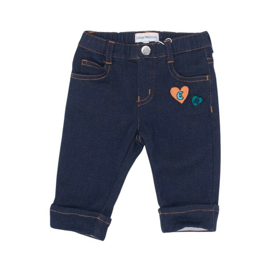 Armani - Jeans - Blå - Unisex - Storlek: 68 CM