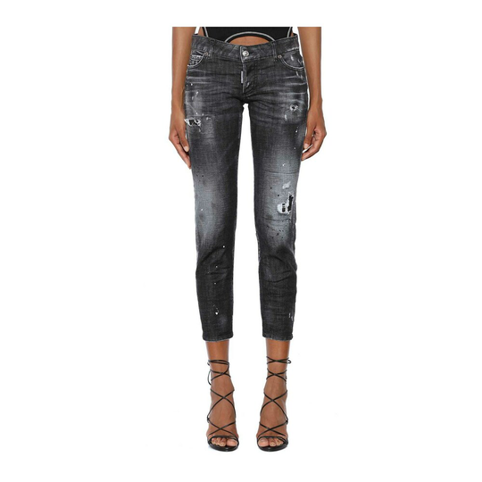 Dsquared2 - Skinny Jeans - Svart - Dam - Storlek: XS