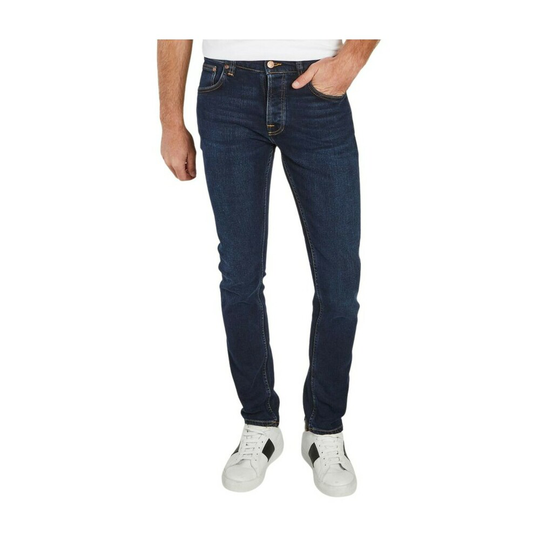 Nudie Jeans - Jeans - Blå - Herr - Storlek: W29 L32,W32 L32,W33 L32,W30 L32,W31 L32,W34 L32