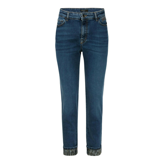 Marc Cain - Skinny Jeans - Blå - Dam - Storlek: 2XL