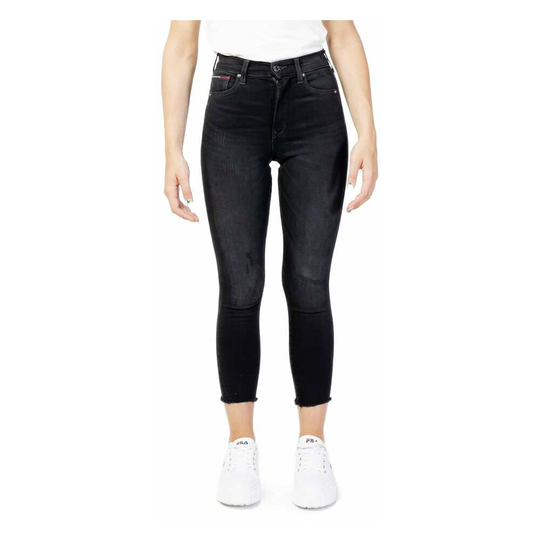 Tommy Jeans - Skinny Jeans - Svart - Dam - Storlek: W24 L30,W26 L30,W26 L28,W27 L28,W25 L30,W27 L30
