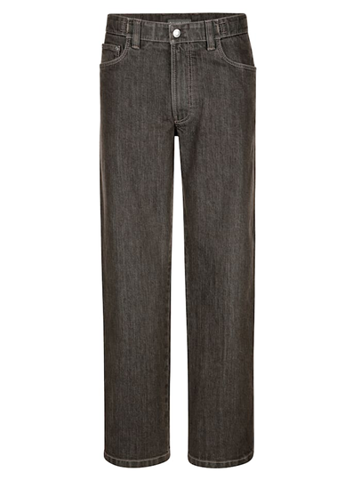 Jeans med reglerbar linning - 7 cm Roger Kent Brun