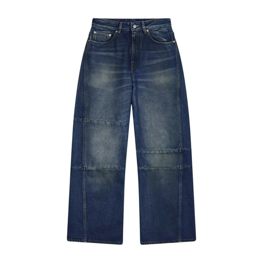 MM6 Maison Margiela - Boyfriend Jeans - Blå - Dam - Storlek: W27,W28