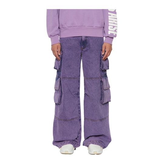 Aries - Jeans - Lila - Herr - Storlek: W28