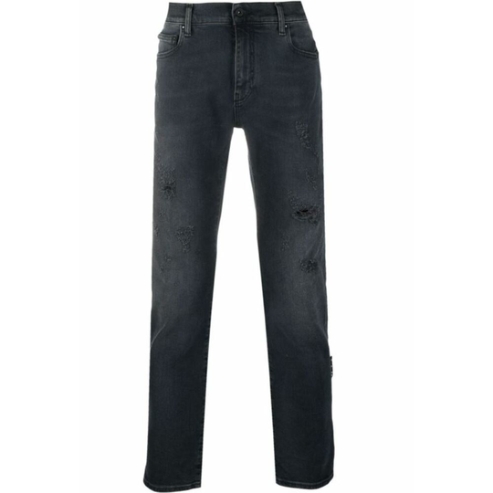 Off White - Jeans - Grå - Herr - Storlek: W32,W31