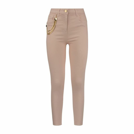 Elisabetta Franchi - Skinny Jeans - Rosa - Dam - Storlek: W27,W28,W26,W29,W25