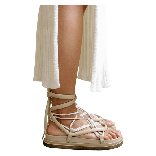Alohas - Sandaler - Beige - Dam - Storlek: 38 Eu,39 Eu,42 Eu,37 Eu,36 Eu,35 Eu,40 EU