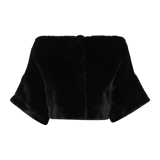 P.a.r.o.s.h. - Capes och Ponchos - Svart - Dam - Storlek: S