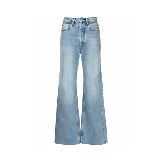 Re/Done - Jeans - Blå - Dam - Storlek: W29,W27,W24,W26,W28,W25