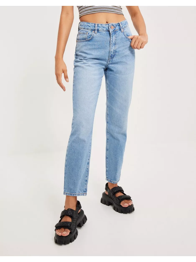 Noisy May Nmisabel Hw Mom Jeans Lb Noos Mom jeans Light Blue Denim