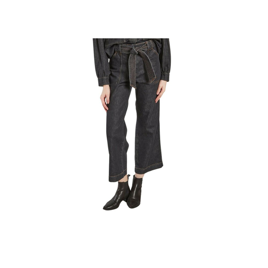 Sessun - Boyfriend Jeans - Svart - Dam - Storlek: M,S,2Xs