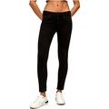 Jeans Pepe jeans VAQUEROS SKINNY MID NEGROS MUJER PL204169