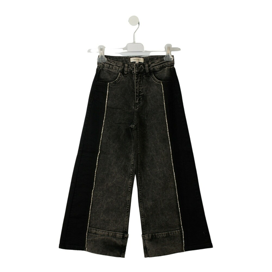 Twinset - Jeans - Svart - Flicka - Storlek: 164 Cm,110 Cm,140 Cm,92 Cm,116 Cm,176 Cm,104 Cm,152 CM