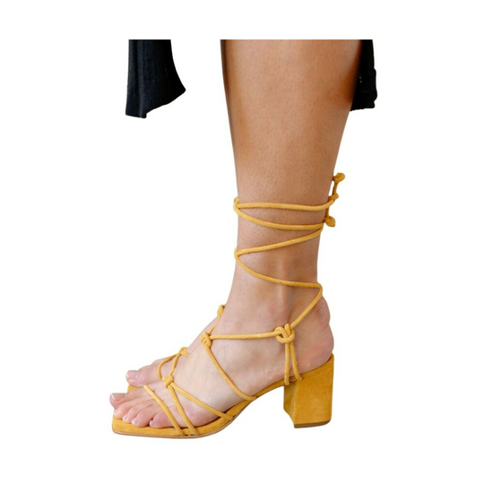 Alohas - Sandaler - Gul - Dam - Storlek: 35 EU