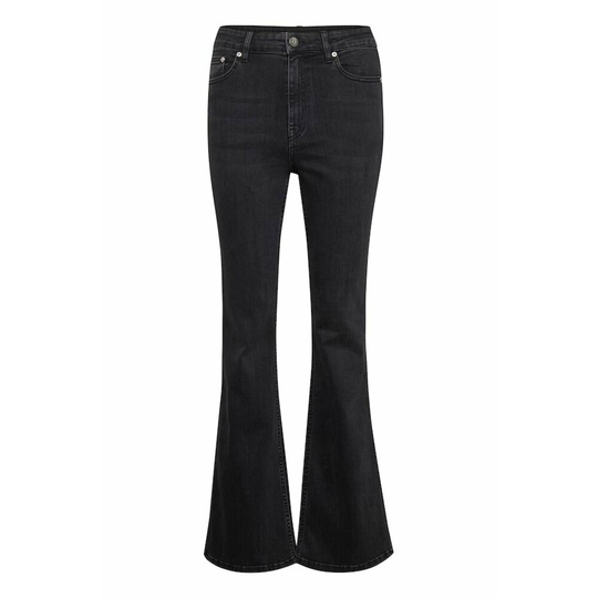 Gestuz - Flare Jeans - Grå - Dam - Storlek: W27,W31,W29,W25,W30,W32,W24,W26