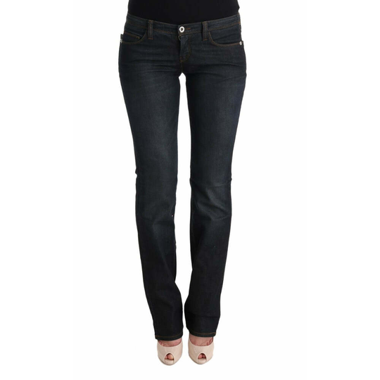 Costume National - Skinny Jeans - Grå - Dam - Storlek: W26