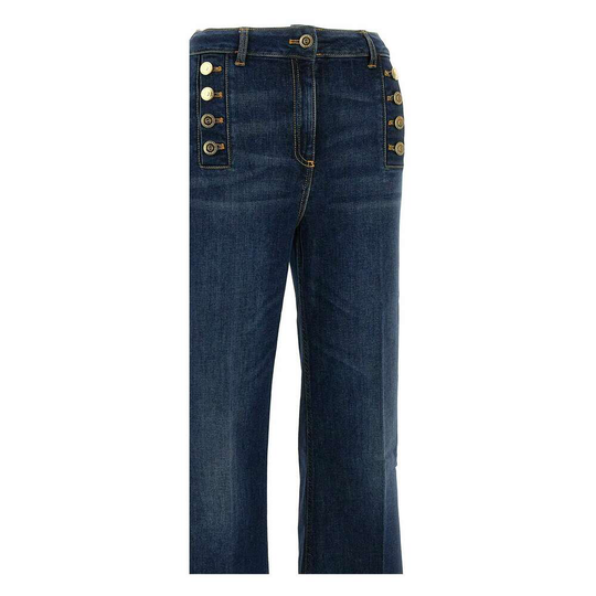 Elisabetta Franchi - Jeans - Blå - Dam - Storlek: W25,W27,W28,W29,W30