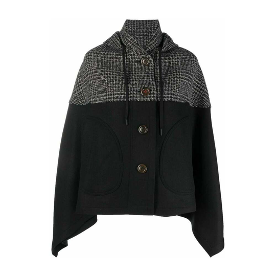 See by Chloé - Capes och Ponchos - Svart - Dam - Storlek: M