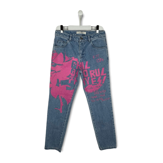 Philosophy di Lorenzo Serafini - Jeans - Blå - Flicka - Storlek: 164 Cm,176 CM