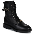 Skor Calvin Klein Jeans RUBBER SOLE COMBAT BOOT W HW