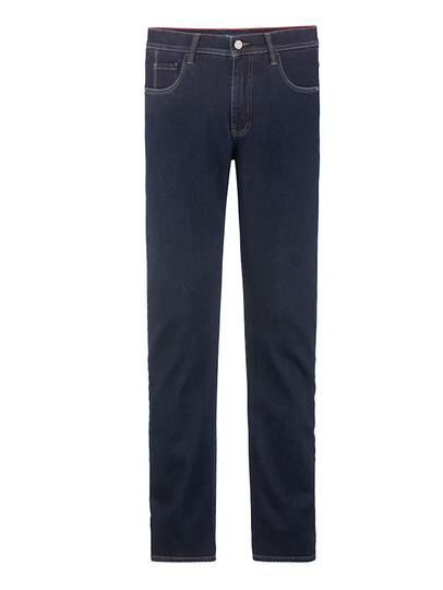Jeans med kontrasterande sömmar BABISTA Mörkblå