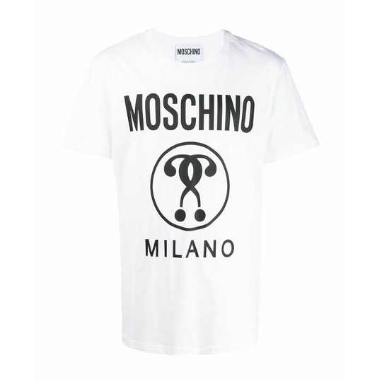 Moschino - T-shirts - Vit - Herr - Storlek: S