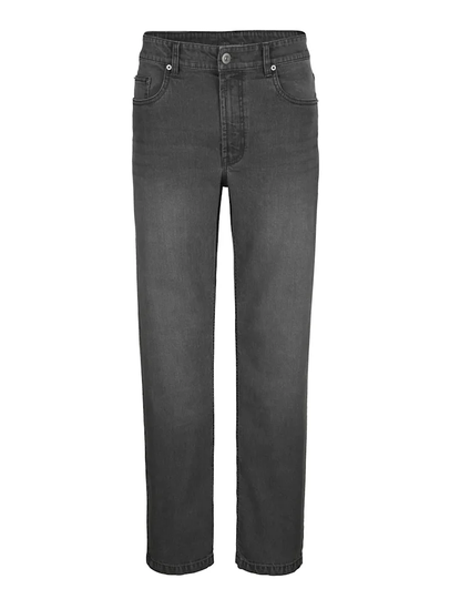 Jeans med lätt slitna effekter Roger Kent Grå