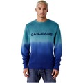 Tröjor Gas JERSEY CUELLO REDONDO JEANS AZUL A4103