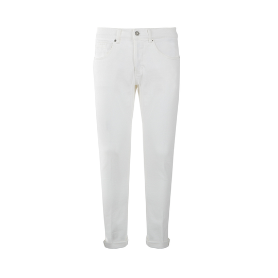 Dondup - Jeans - Vit - Herr - Storlek: W35,W31,W30,W32,W34,W36,W38