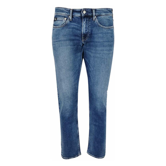 Calvin Klein Jeans - Straight - Blå - Herr - Storlek: W38