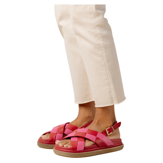 Alohas - Sandaler - Röd - Dam - Storlek: 35 Eu,40 Eu,38 Eu,36 Eu,37 Eu,39 Eu,42 Eu,41 EU