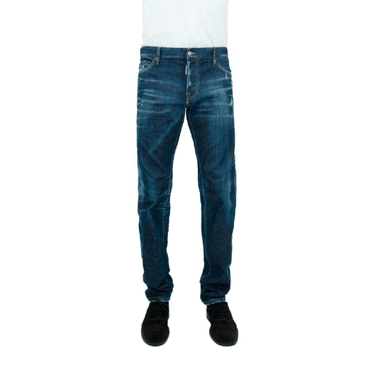 Dsquared2 - Jeans - Blå - Herr - Storlek: 2XL
