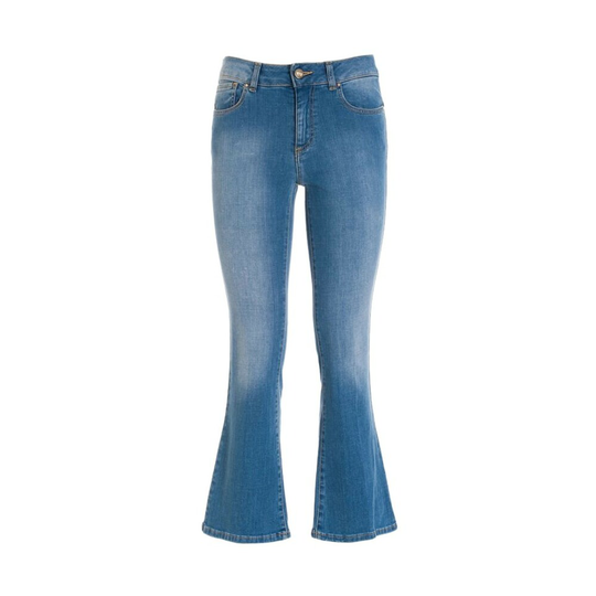 Fracomina - Flare Jeans - Blå - Dam - Storlek: W29,W25,W31,W27