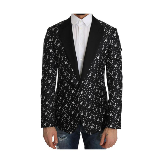 Dolce & Gabbana - Jackor & rockar - Svart - Herr - Storlek: M,S