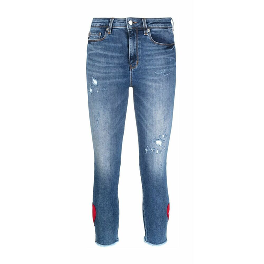Love Moschino - Jeans - Blå - Dam - Storlek: W29
