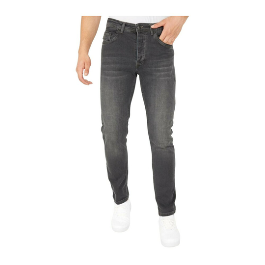 True Rise - Jeans - Grå - Herr - Storlek: W38,W36,W31,W34,W32,W30,W33
