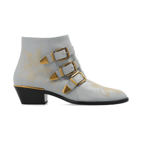 Chloé - Boots - Blå - Dam - Storlek: 38 Eu,37 Eu,36 Eu,37 1/2 Eu,40 EU