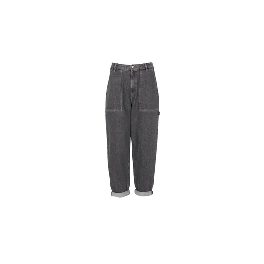 Reiko - Boyfriend Jeans - Grå - Dam - Storlek: W24,W30