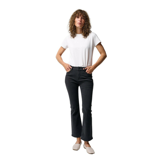 Pieszak - Flare Jeans - Svart - Dam - Storlek: W26,W31,W24,W28