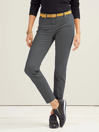 Jeans Coloured denim Toni Grå