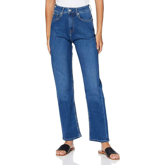 Pepe Jeans - Boyfriend Jeans - Blå - Dam - Storlek: W24 L28,W27 L28
