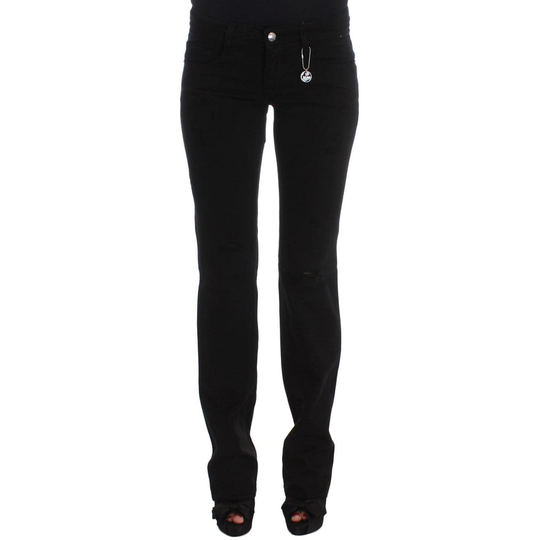 Costume National - Skinny Jeans - Svart - Dam - Storlek: W24,W29,W26,W25
