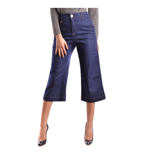 Armani Jeans - Byxor - Blå - Dam - Storlek: 2XS