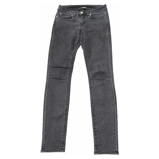 Saint Laurent - Skinny Jeans - Grå - Dam - Storlek: XS