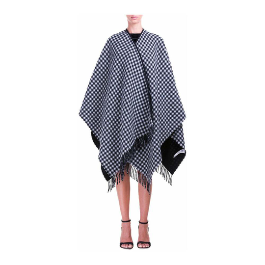 N21 - Capes och Ponchos - Blå - Dam - Storlek: ONE Size