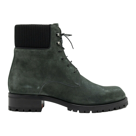 Christian Louboutin - Boots - Grön - Herr - Storlek: 40 Eu,39 EU