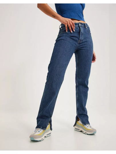 Nicki Studios High Rise Straight Leg Jeans High waisted jeans Denim