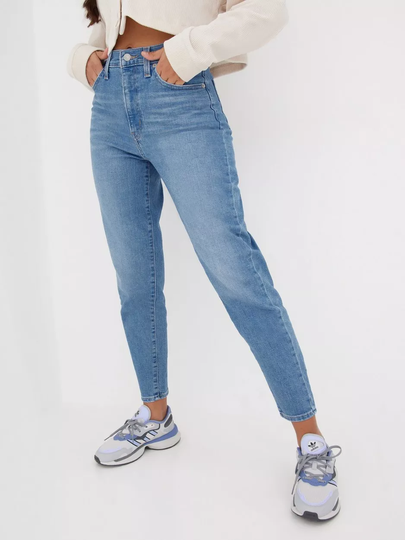 Levi's - High waisted jeans - Indigo - High Waisted Mom Jean Summer H - Jeans