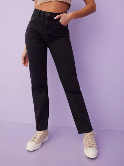 Abrand Jeans - Slim fit jeans - Black - A '94 High Slim Tall Black Box - Jeans